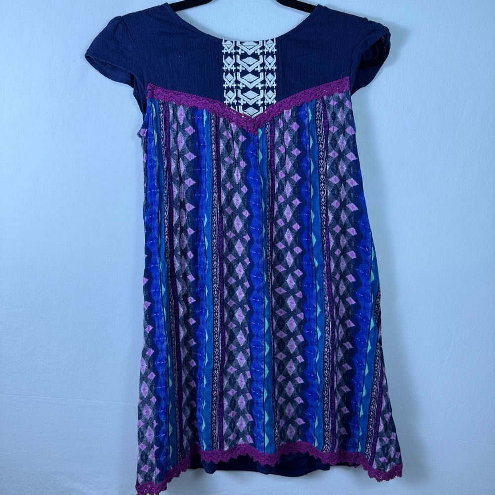 True Craft Multicolor Dress Girls size XL